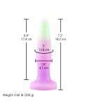 Hismith 7.2" Glow in the Dark Silicone Anal Plug